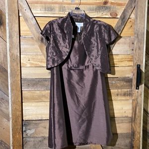 Elizabeth Howard 2pc Dress Outfit Size 16